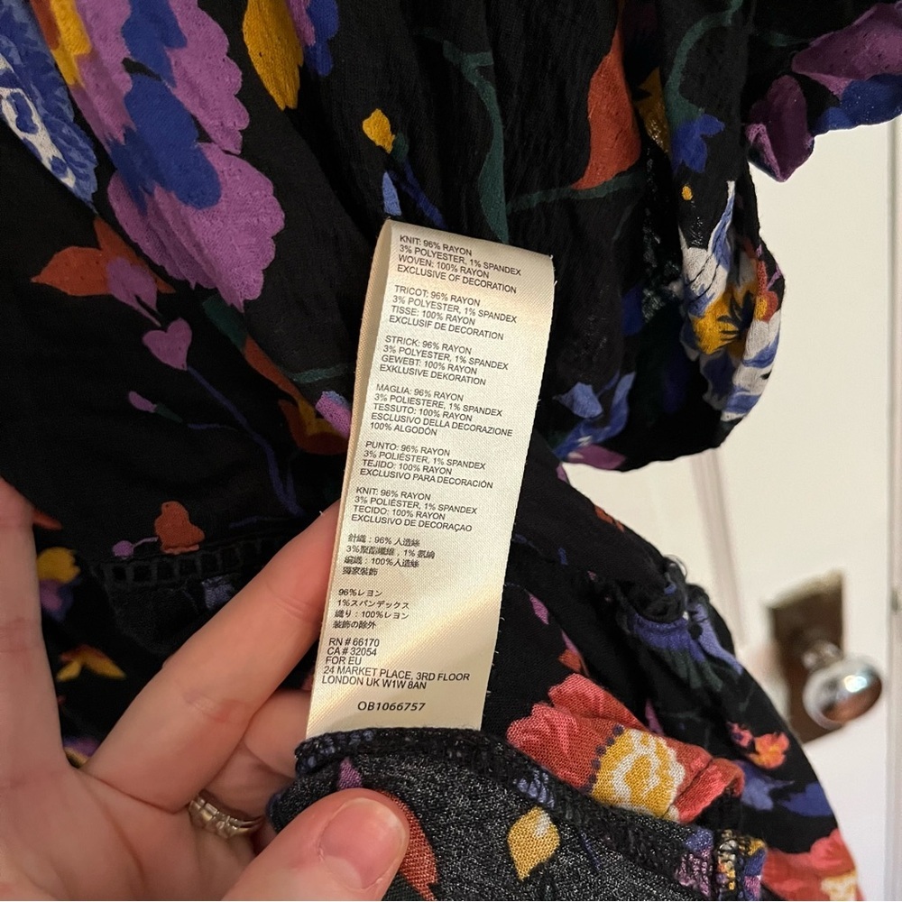 Anthropologie Jovie Dolman Sleeved Blouse - Picture 7 of 8